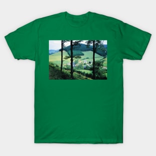 Inderlenne im Sauerland altes Foto von 1958 T-Shirt